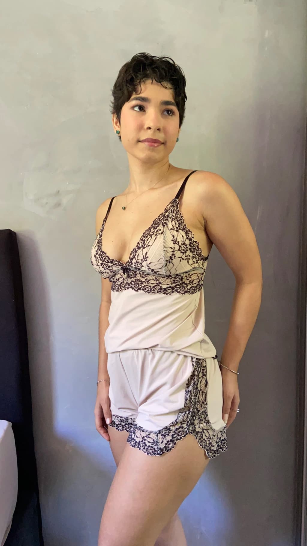 Pijama Dani | nude c preto