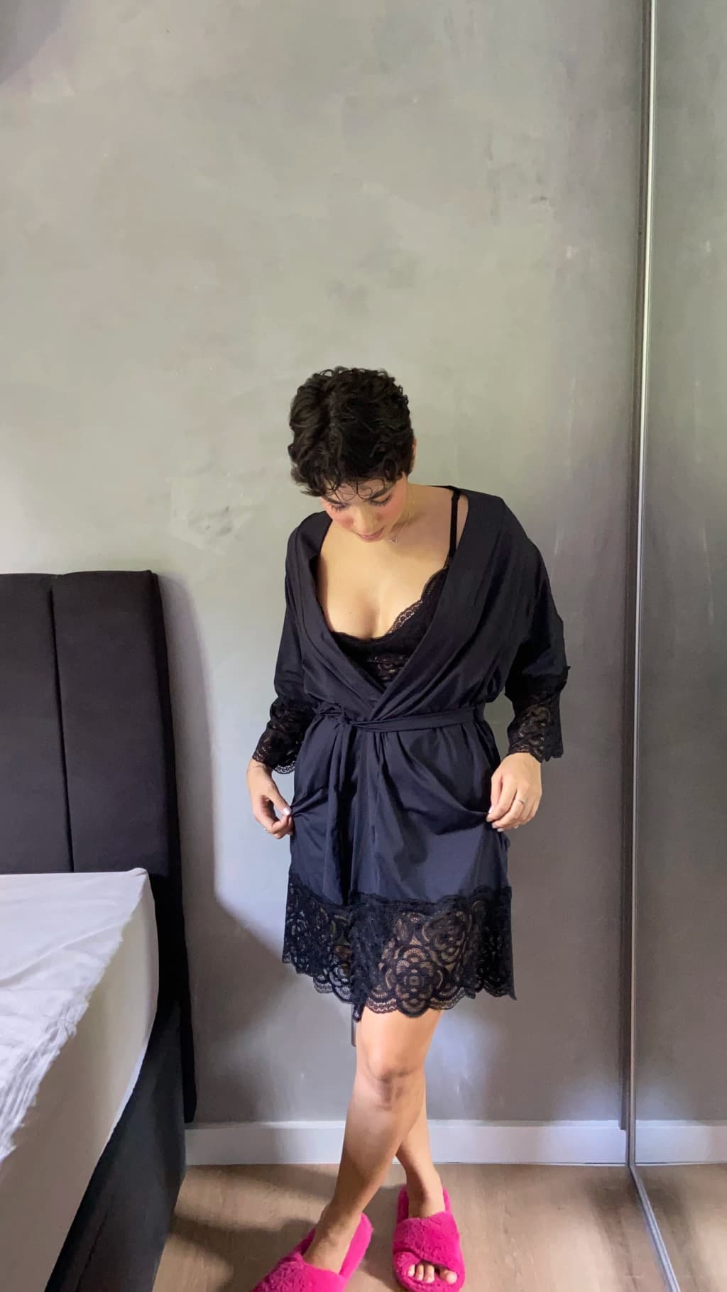 Robe Isadora preto