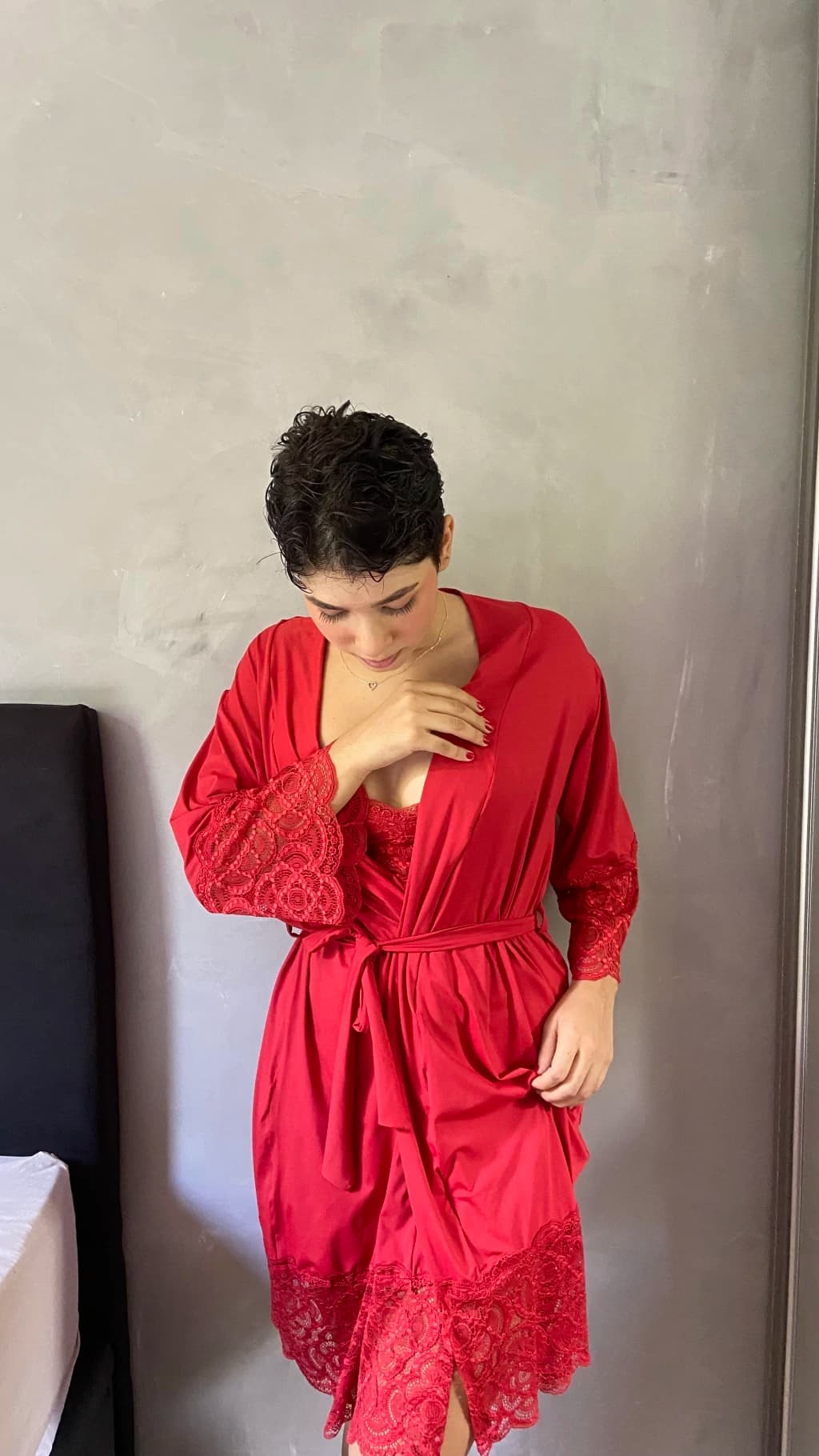Robe Isadora vermelho